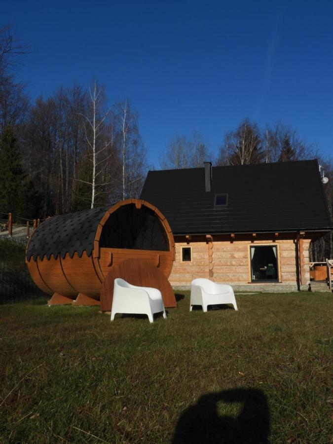 Babiogorska Chata - Dom Z Bali Z Jacuzzi I Sauna Zawoja Extérieur photo